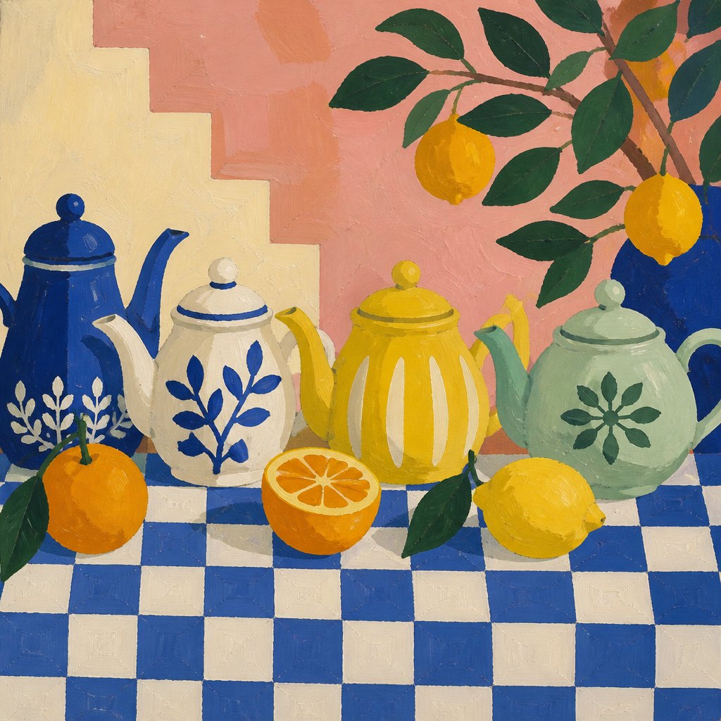 AI-generated demonstration of Gouache