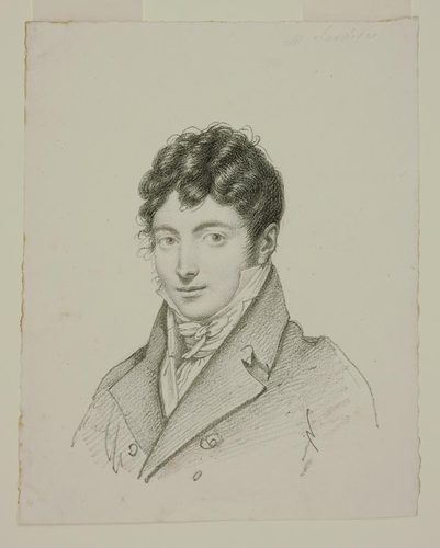 Joseph Servières — Charcoal Drawing
