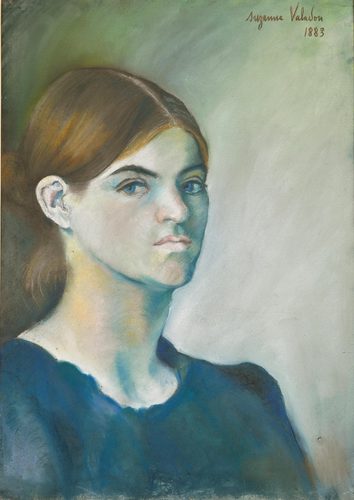 Self-portrait — Charcoal Drawing