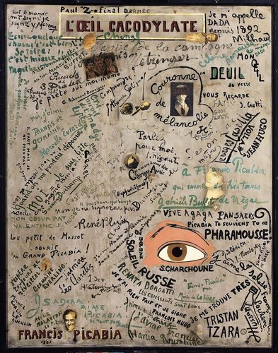 L'oeil cacodylate (The Cacodylic Eye) — Collage