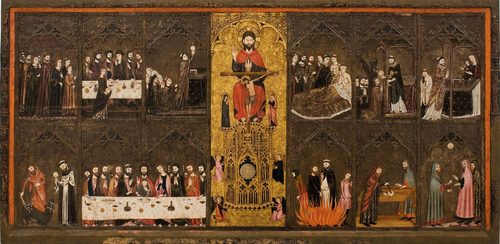 Altarpiece of the Corpus Christi — Gilding