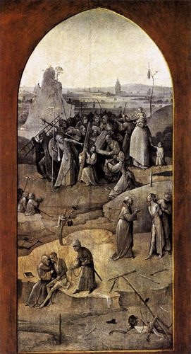 Christ Carrying the Cross — Grisaille