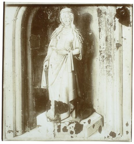 Saint Agnes — Grisaille
