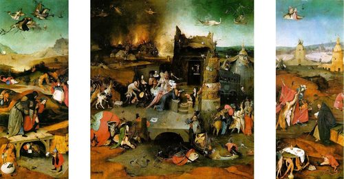 The Temptation of Saint Anthony — Oil Painting