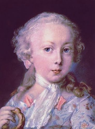 Young Lady of the Le Blond Family — Pastel