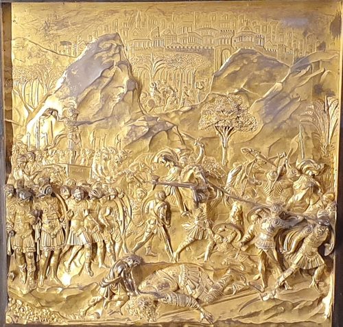 Lorenzo Ghiberti-David-The Gates of Paradise-Original-Museo dell'Opera del Duomo — Relief Carving