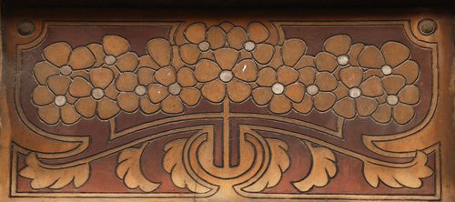 Trussart - Rue Prinz - Sgraffite Fleurs — Sgraffito