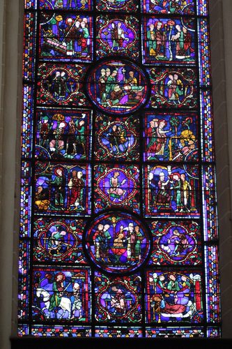 Vitrail Chartres-020b — Stained Glass