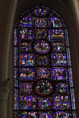 Vitrail Chartres-020a — Stained Glass