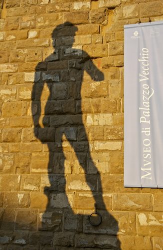 Shadow David Michelangelo — Stone Carving
