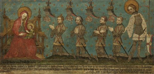 Memorial tablet for the lords of Montfoort.[1] — Wood Carving